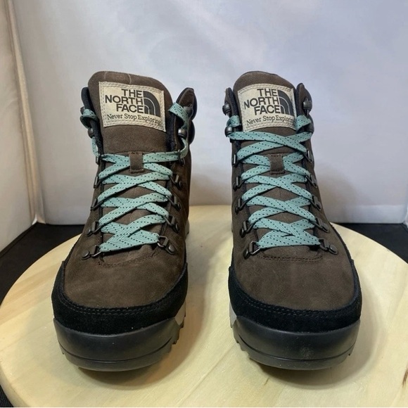 North Face Men Back To Berkeley IV Leather Waterproof Brown Hiking Boots 10.5 - Picture 8 of 10
